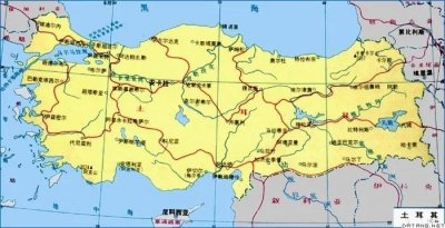 ​亚欧大陆的桥梁之国 土耳其地图概况